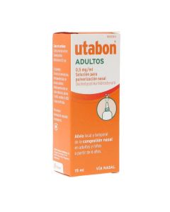 Utabon adultos 0,5 mg/ml solución para pulverización nasal 1 frasco 15 ml