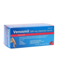 Venosmil 200 mg 60 cápsulas
