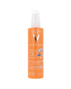 Vichy Capital Soleil Spray Fluido Invisible Niños SPF50+