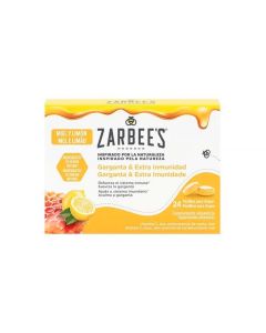 Pastillas Garganta y Extra Inmunidad Miel y Limón de Zarbee’s 
